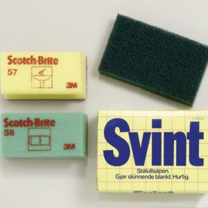 Rengöringssvamp SCOTCHBRITE 7x15cm vit