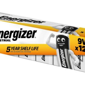 Batteri ENERGIZER Industrial E 9V 12/fp