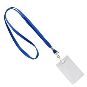 Namnskylt visitkort stående med lanyard